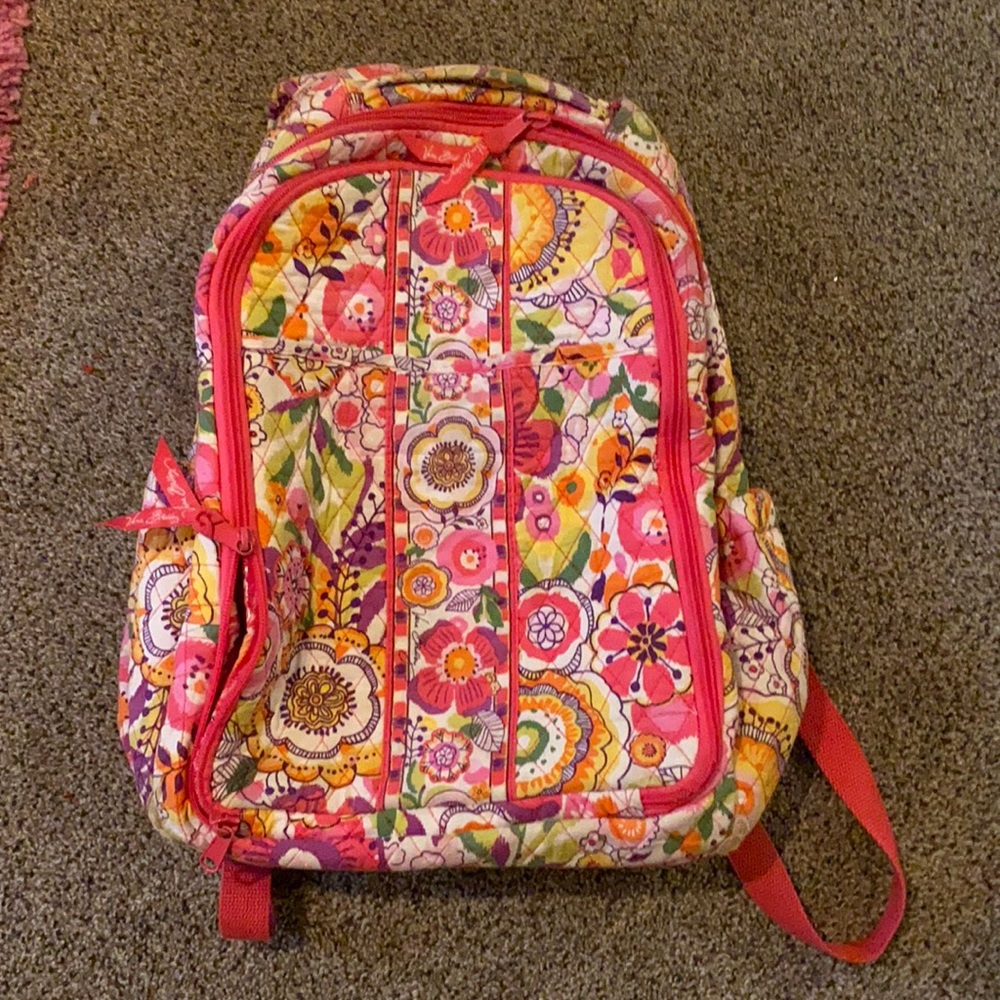 Vera Bradley diaper bag backpack.